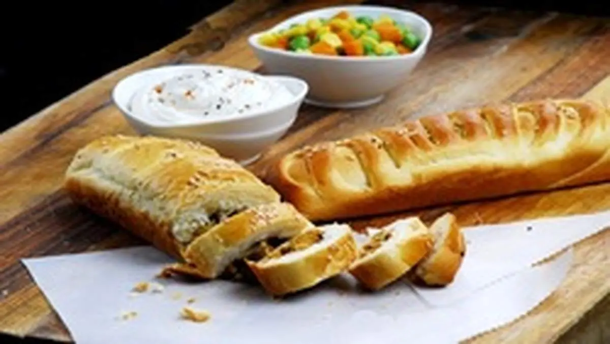 طرز تهیه اشترودل گوشت خوشمزه