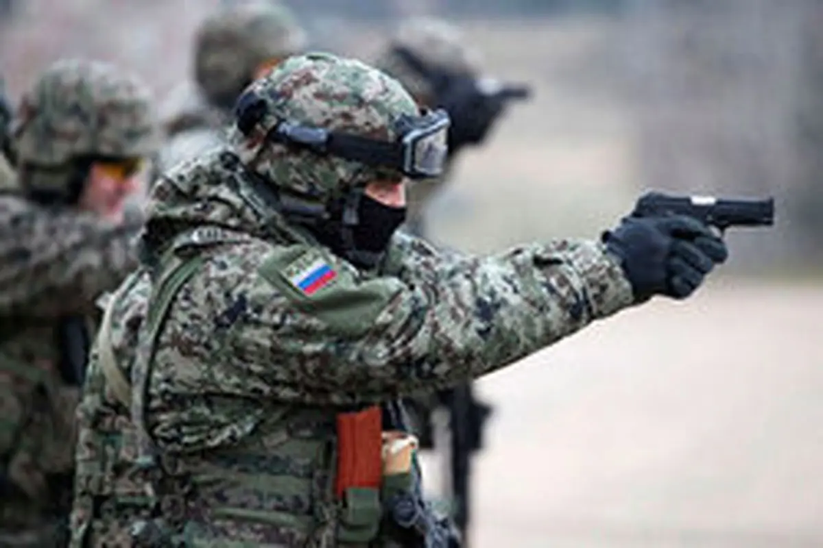 تمرینات نیروی‌های ویژه روسی اسپتناز + فیلم