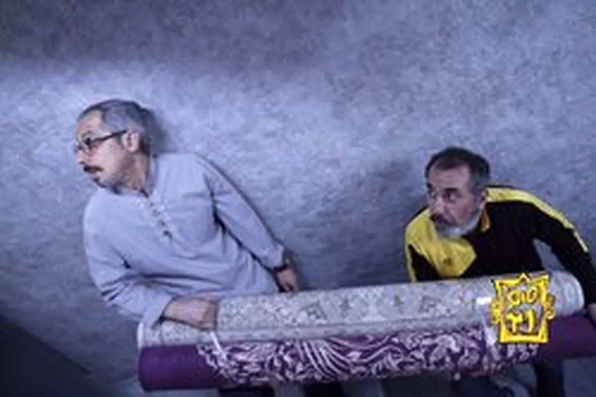 جدیدترین عکس سیامک انصاری و جواد رضویان در سریال طنز جدیدشان