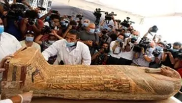 ۵۹ تابوت باستانی در مصر کشف و رونمایی شد+عکس