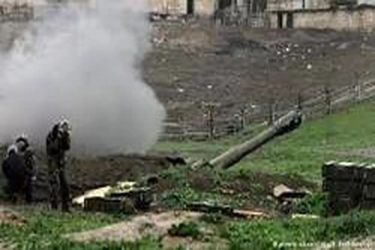 لحظه‌ی وحشتناک بمباران منازل شهر «استپاناکرت» توسط ارتش آذربایجان+فیلم