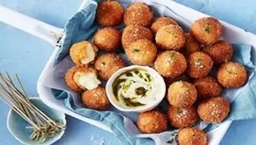 طرز تهیه ناگت مرغ پنیری بسیار لذیذ
