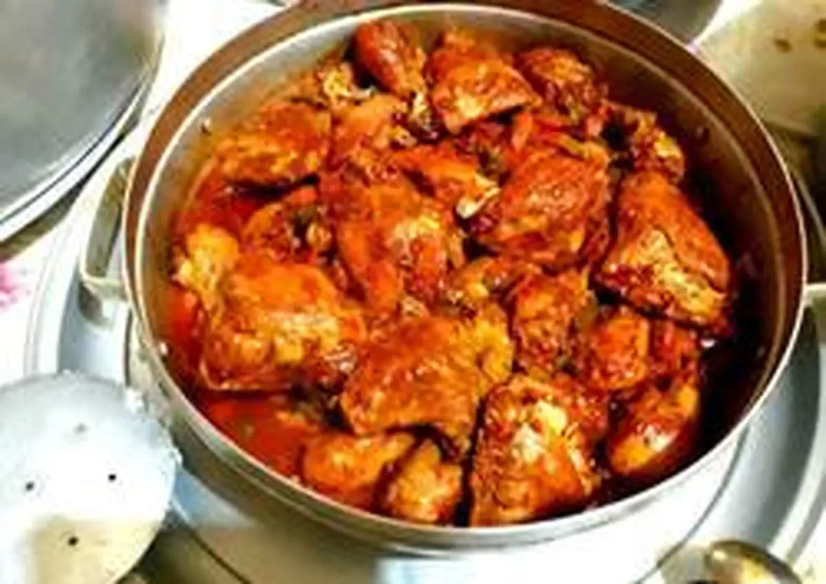 طرز تهیه خوراک مرغ مجلسی