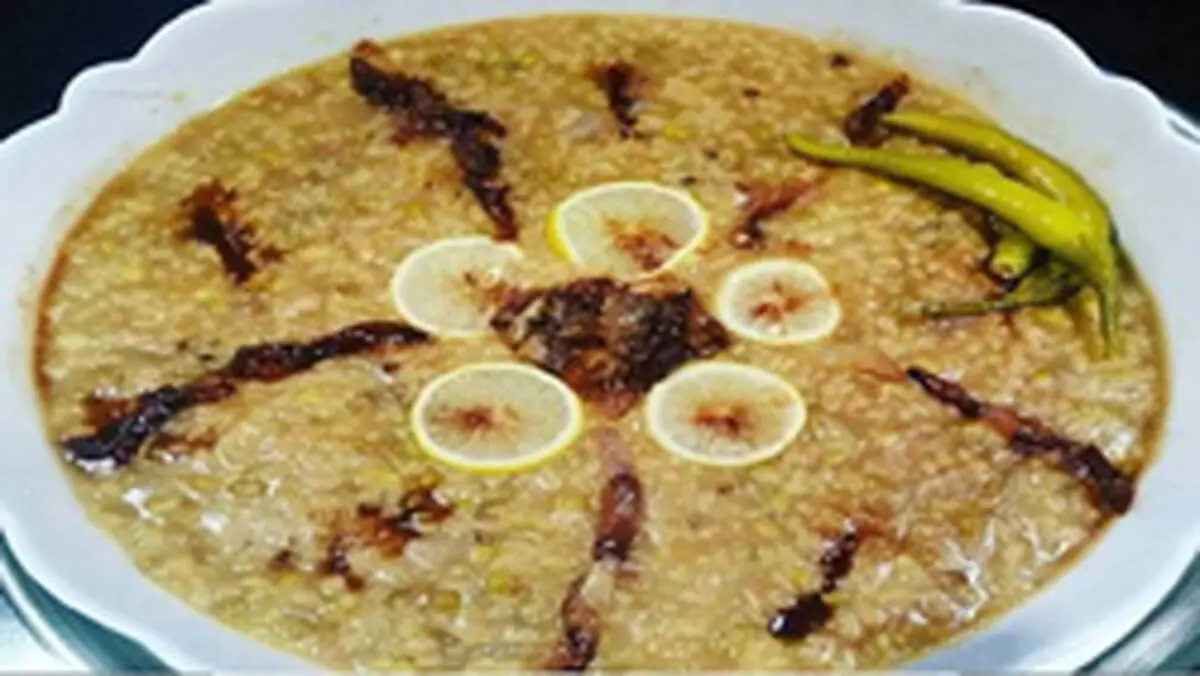 طرز تهیه شله ماش، غذای مغذی بروجردی