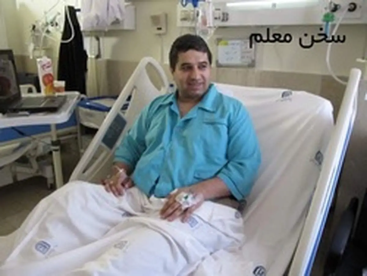 عکس معلمی که به ۴۵ ضربه شلاق محکوم شد!