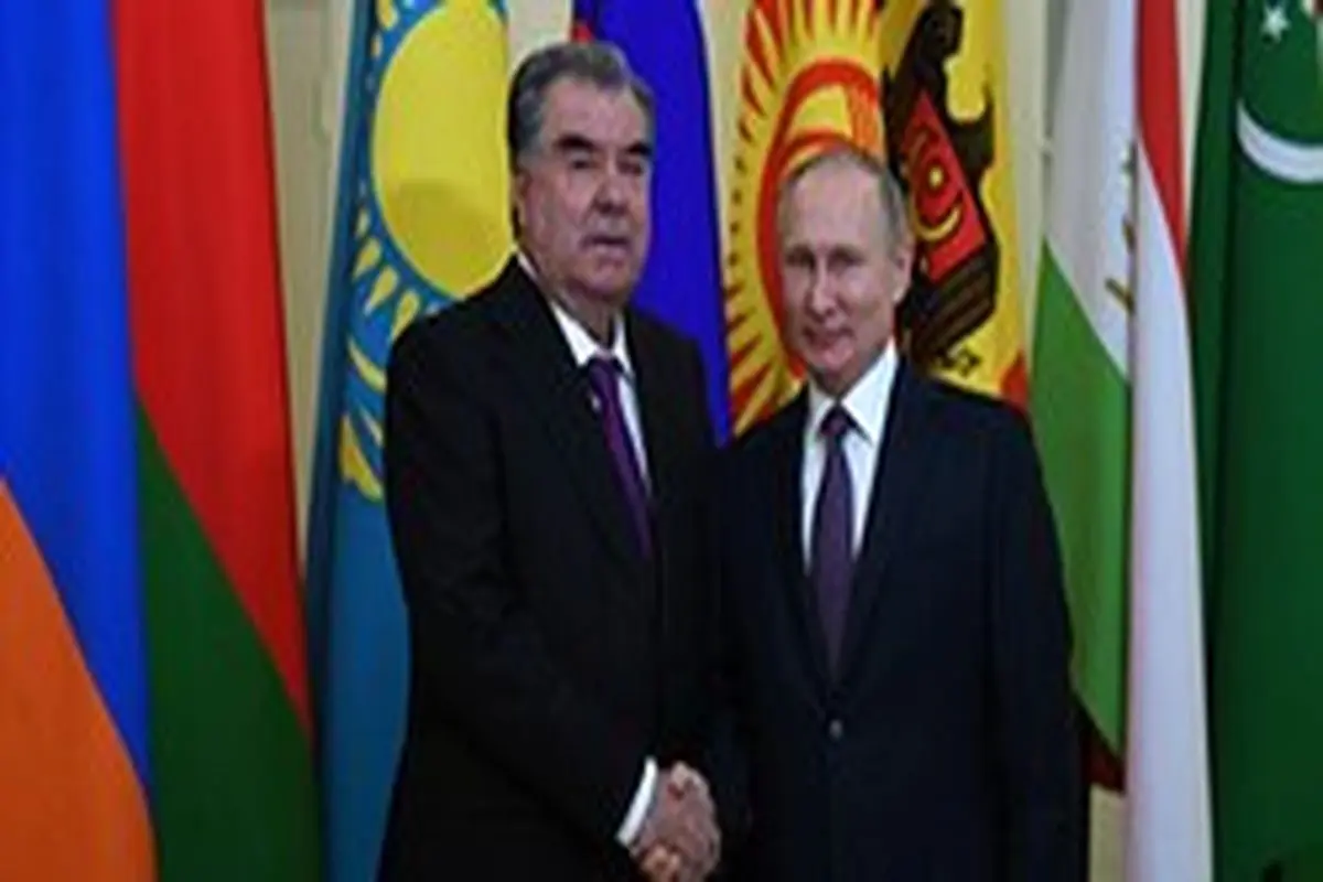 تاکید«پوتین» و «رحمان» بر مشارکت استراتژیک روسیه و تاجیکستان