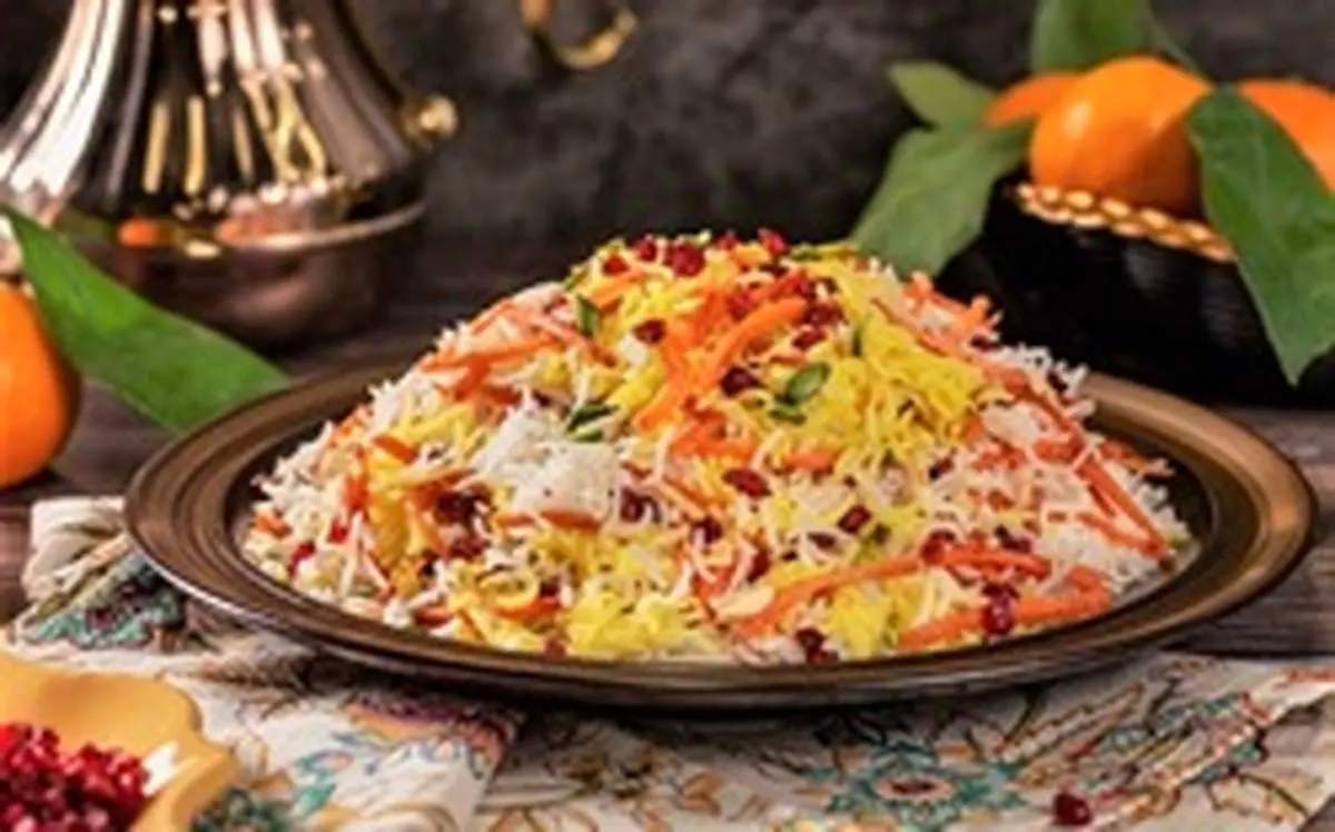 طرز تهیه شیرین پلو با مرغ مخصوص