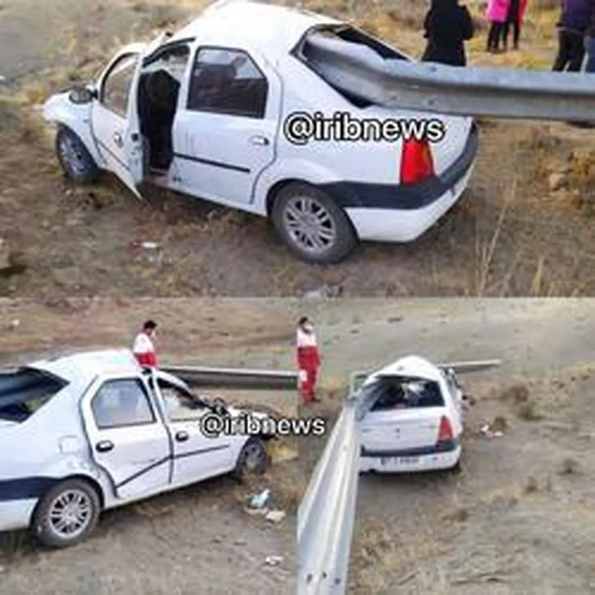 نجات معجزه‌آسا از تصادفی وحشتناک+عکس