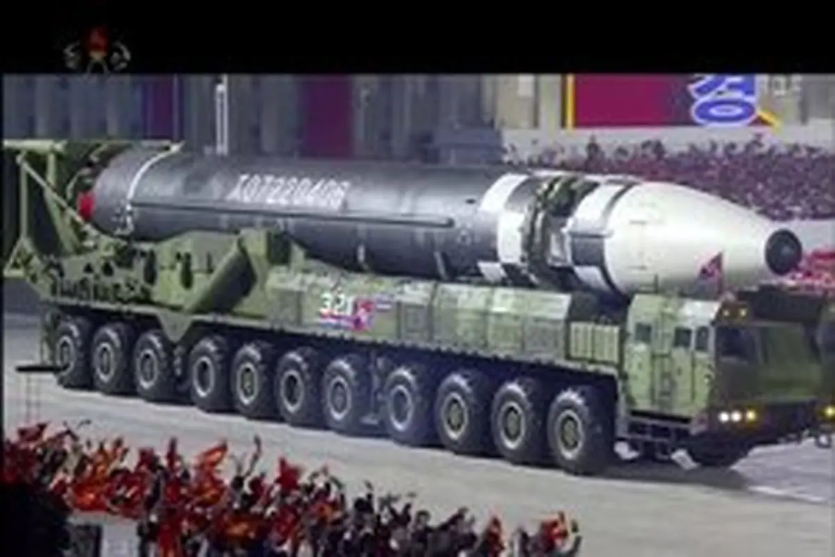 موشک جدید کره شمالی که می‌تواند خاک آمریکا را هدف بگیرد! + فیلم