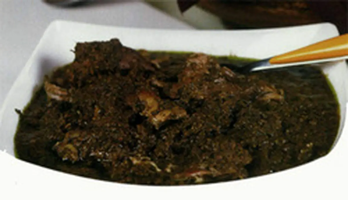 طرز تهیه خورش سبزی فسنجان