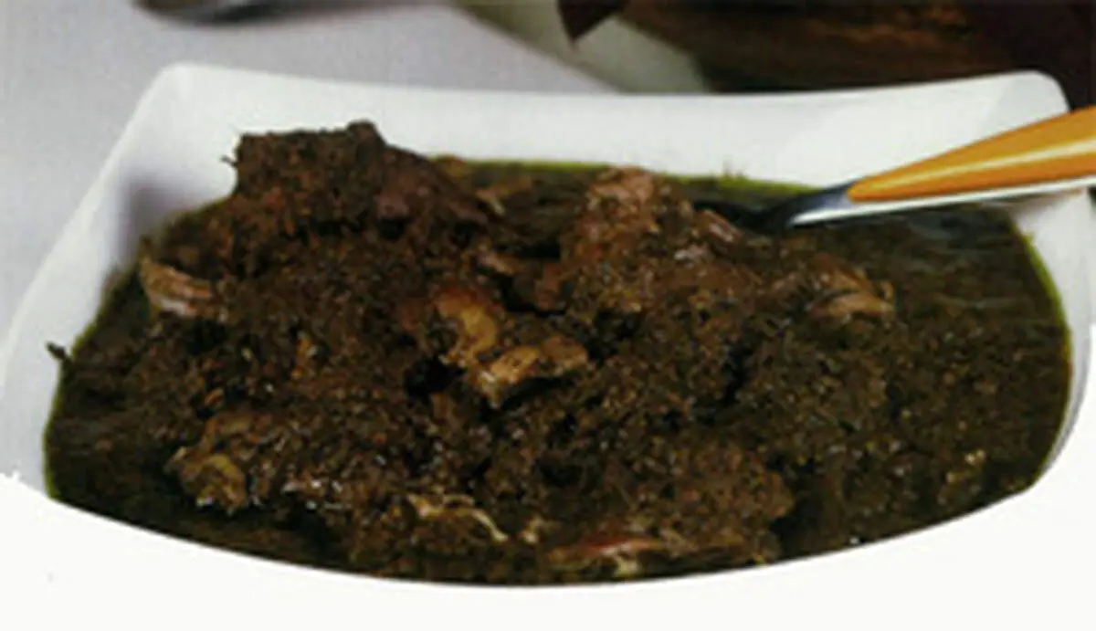 طرز تهیه خورش سبزی فسنجان