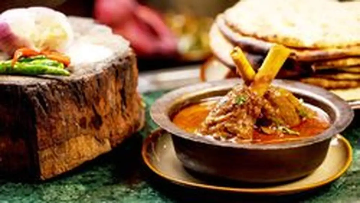 طرز تهیه آسان چلو گوشت مجلسی با سس نارنج