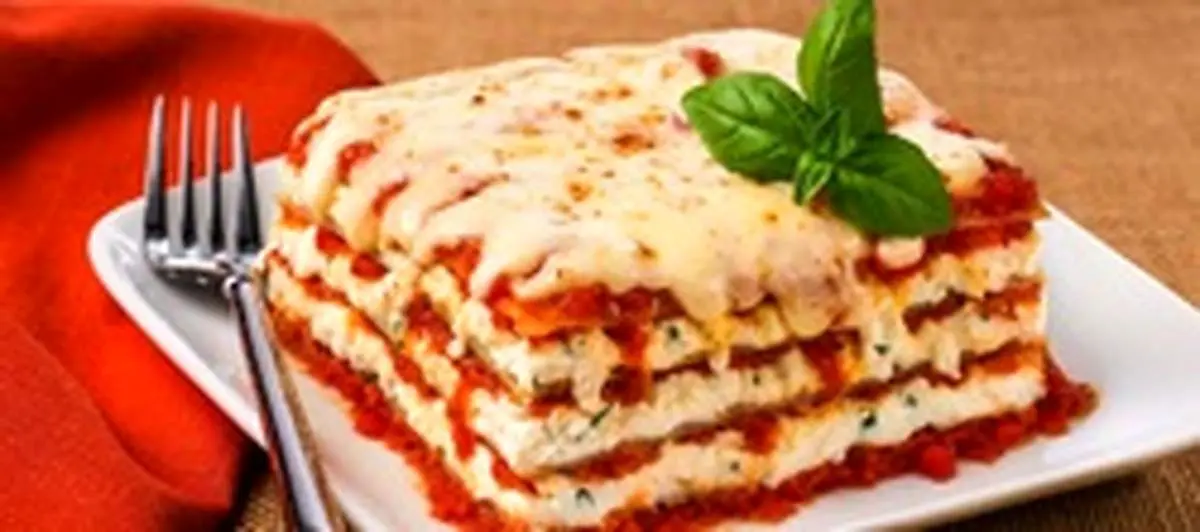 طرز تهیه لازانیای آسان و حرفه ای با چهار نوع پنیر