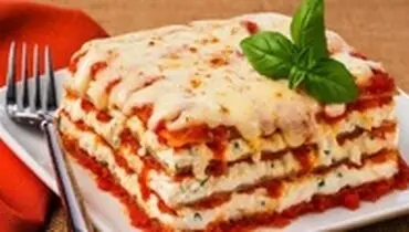 طرز تهیه لازانیای آسان و حرفه ای با چهار نوع پنیر