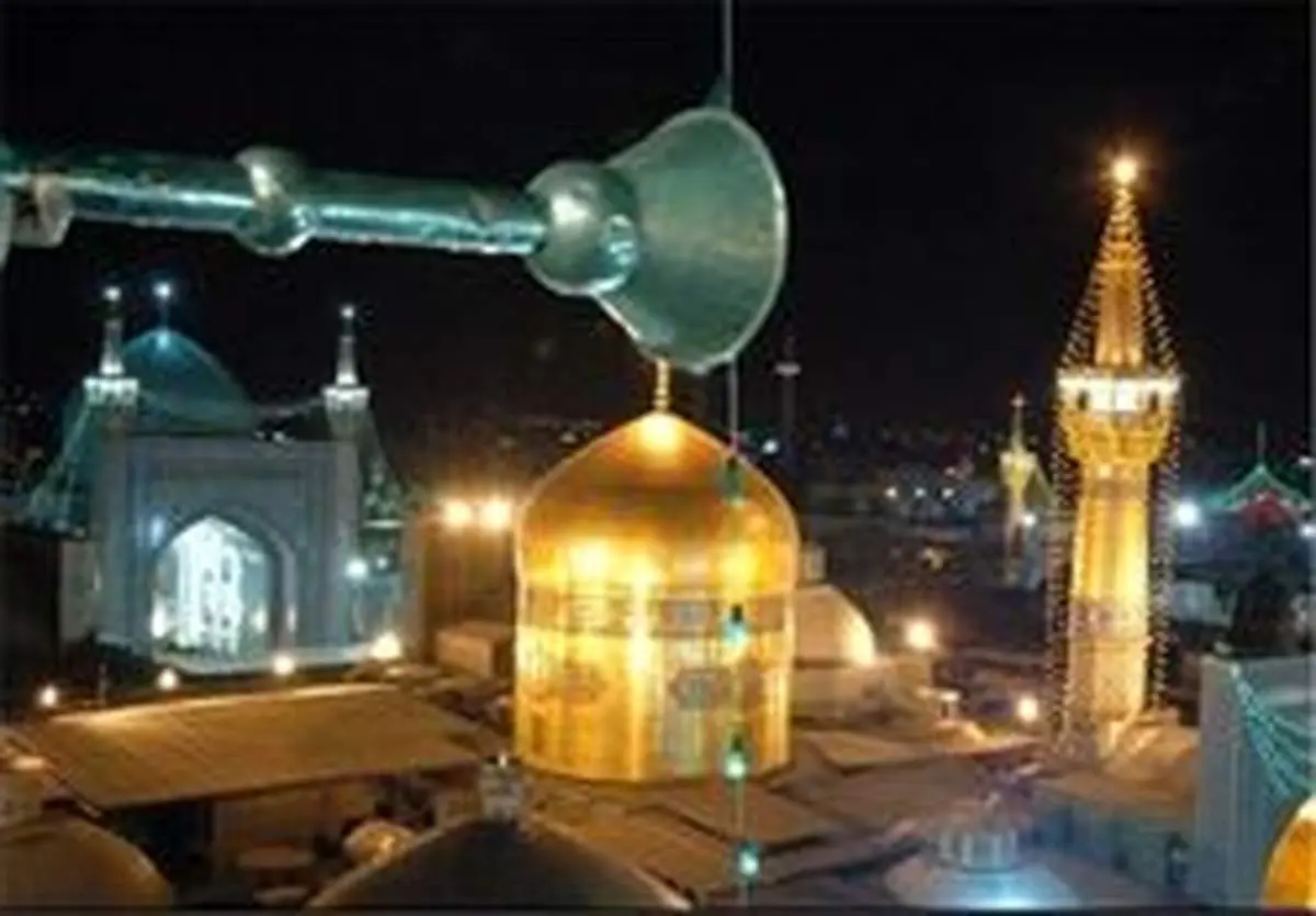 طنین انداز شدن نوای نقاره‌های حرم مطهر رضوی + فیلم