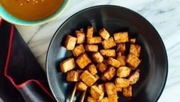 طرز تهیه توفو برشته با سس سرکه