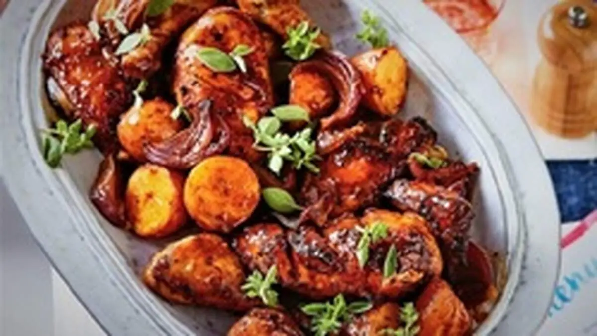 طرز تهیه خوراک مرغ پرتقالی فوق العاده خوشمزه