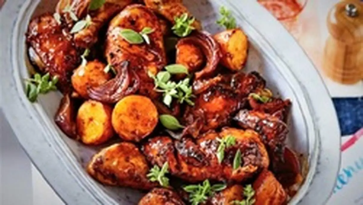 طرز تهیه خوراک مرغ پرتقالی فوق العاده خوشمزه