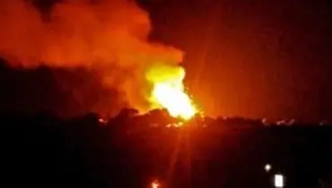 ۳ انفجار شدید در پایگاه ائتلاف سعودی در مرکز یمن