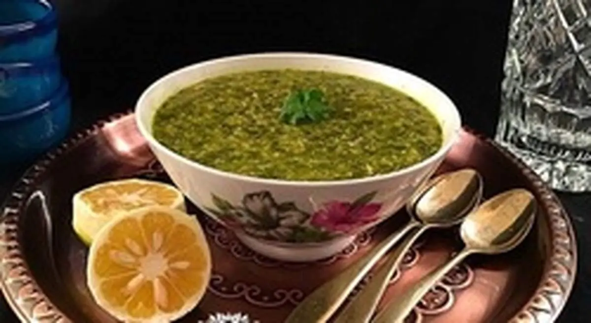طرز تهیه آش گشنیز مقوی و خوشمزه