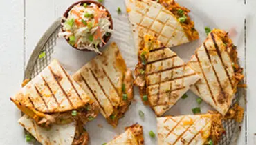 طرز تهیه کیسادیای مرغ، غذای بی نظیر مکزیکی