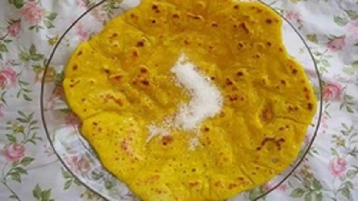 طرز تهیه شلکینه نان محلی کردستان