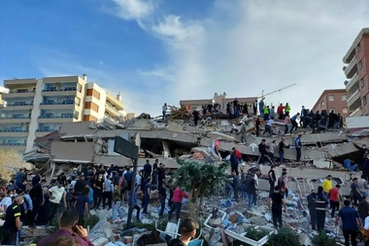 زلزله در ترکیه و یونان