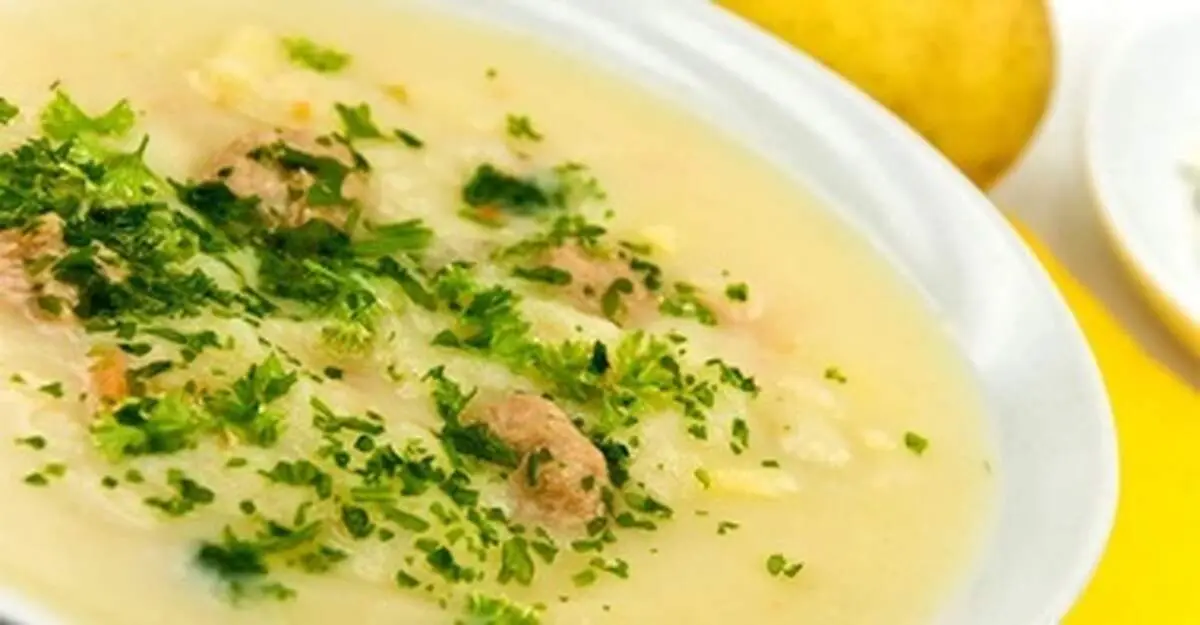طرز تهیه سوپ جو با پنیر پارمسان