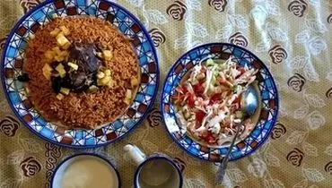 طرز تهیه چکدرمه غذای محلی ترکمن ها