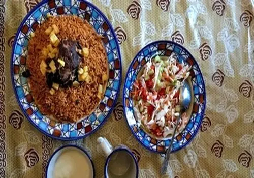 طرز تهیه "چکدرمه" غذای محلی ترکمن‌ها
