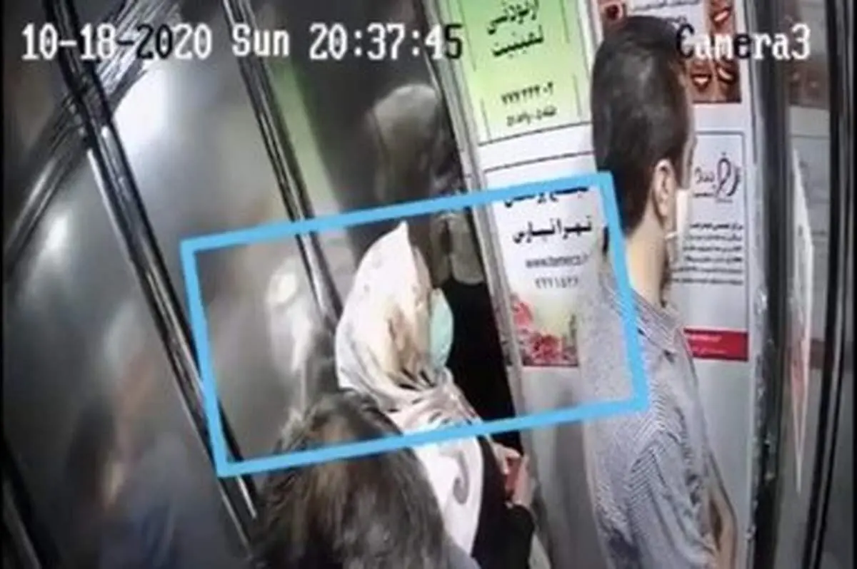 انتقال وحشتناک کرونا توسط یک زن در آسانسور+ فیلم