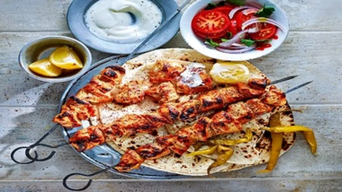 طرز تهیه جوجه کباب لبنانی خوشمزه