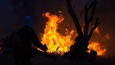 ادامه پیشروی آتش در جنگل‌های توسکستان
