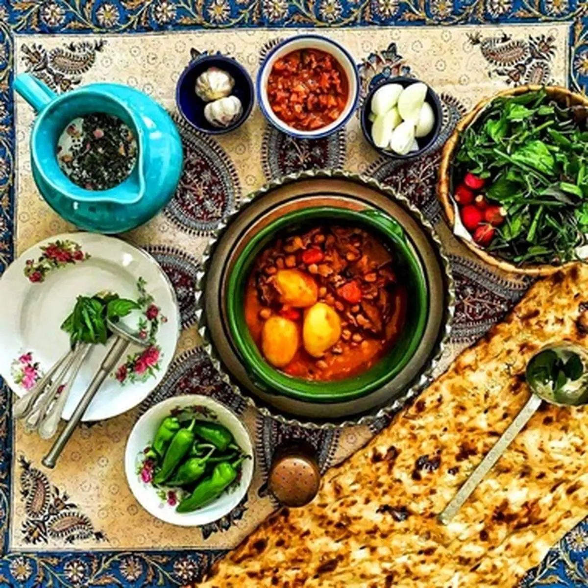 طرز تهیه آبگوشت دیزی خوشمزه سنتی بدون زودپز