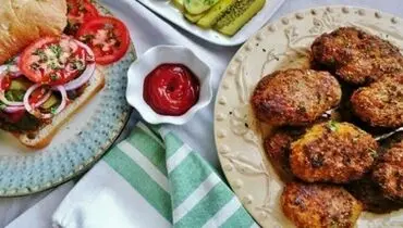 طرز تهیه کتلت مرغ زعفرانی خوشمزه