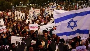 تظاهرات علیه نتانیاهو وارد بیستمین هفته متوالی شد