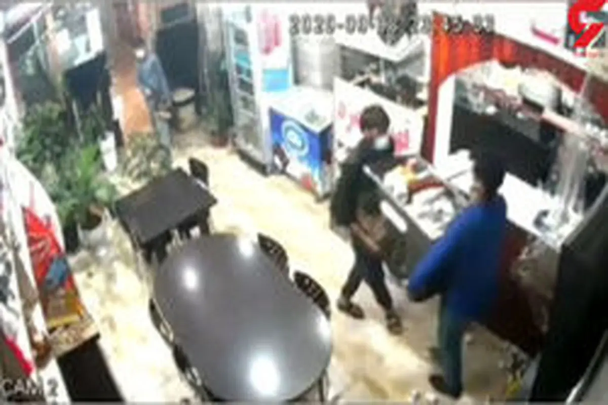 حمله مسلحانه به یک قهوه فروشی در اهواز+ فیلم