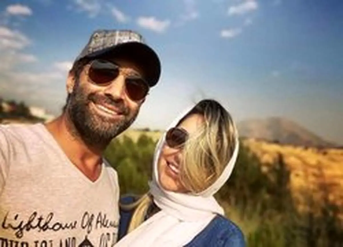 طبیعت گردی سمانه پاکدل و هادی کاظمی + عکس