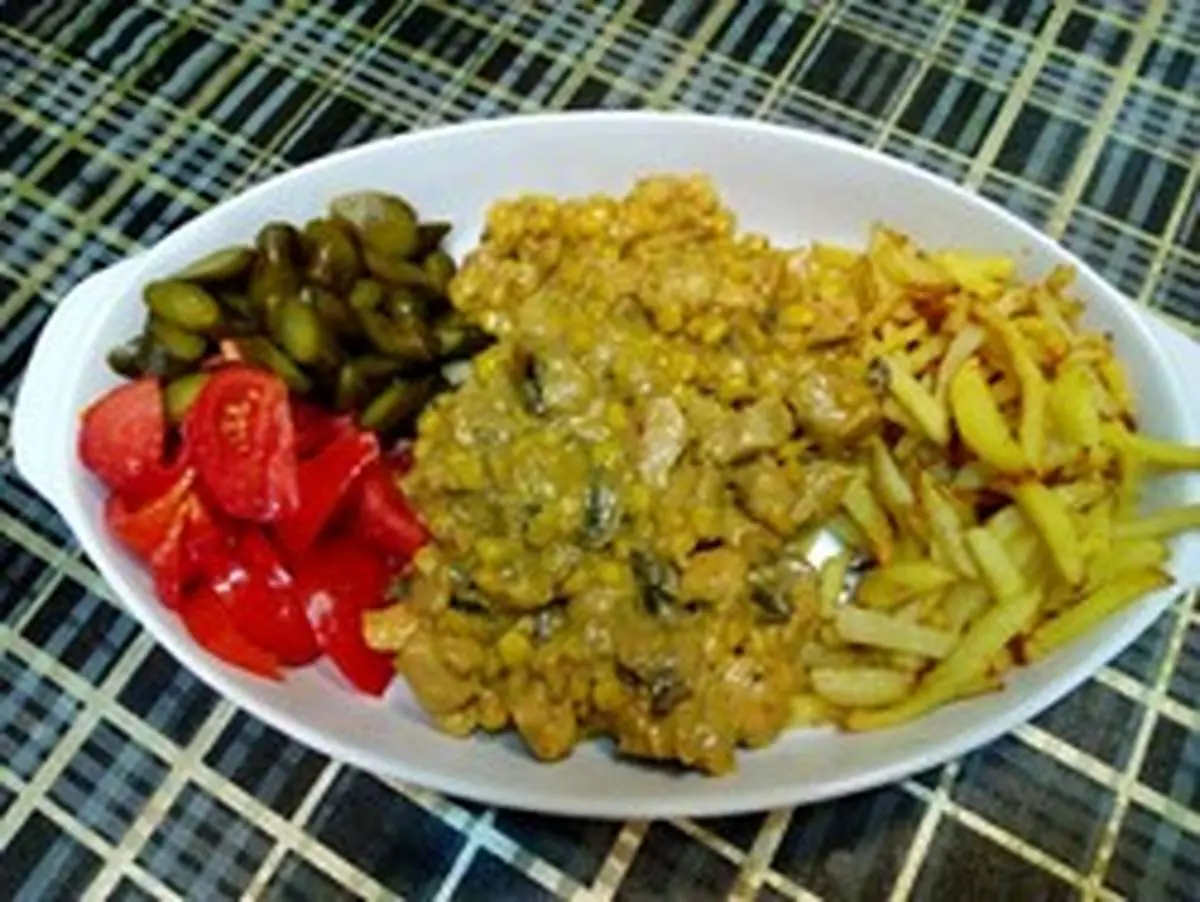 طرز تهیه خوراک مرغ فوری