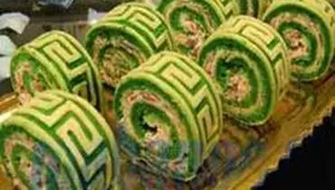 طرز تهیه رولت کوکو سبزی