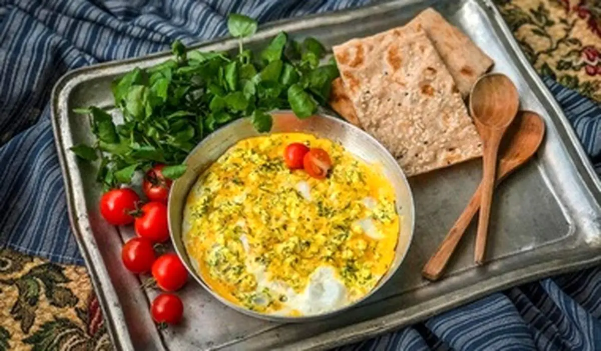طرز تهیه املت گیلانی پنیر برشته خوشمزه