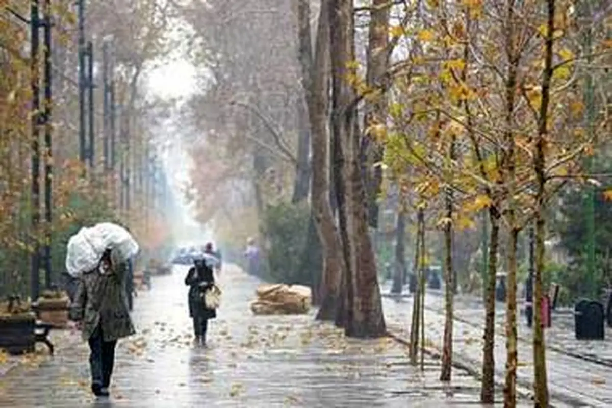 بارش باران در اکثر نقاط ایران