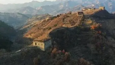 مناظر پاییزی دیوار چین