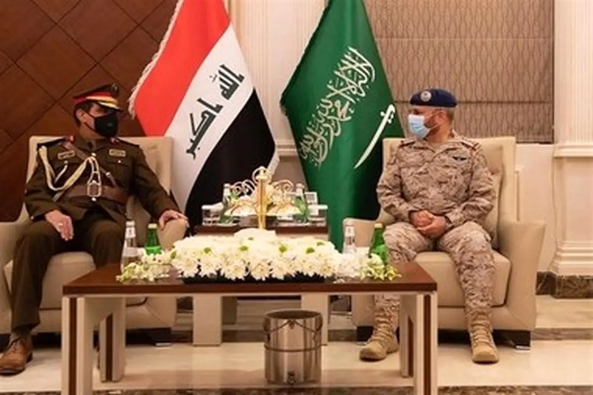 دیدار روسای ستاد مشترک ارتش عراق و عربستان در ریاض