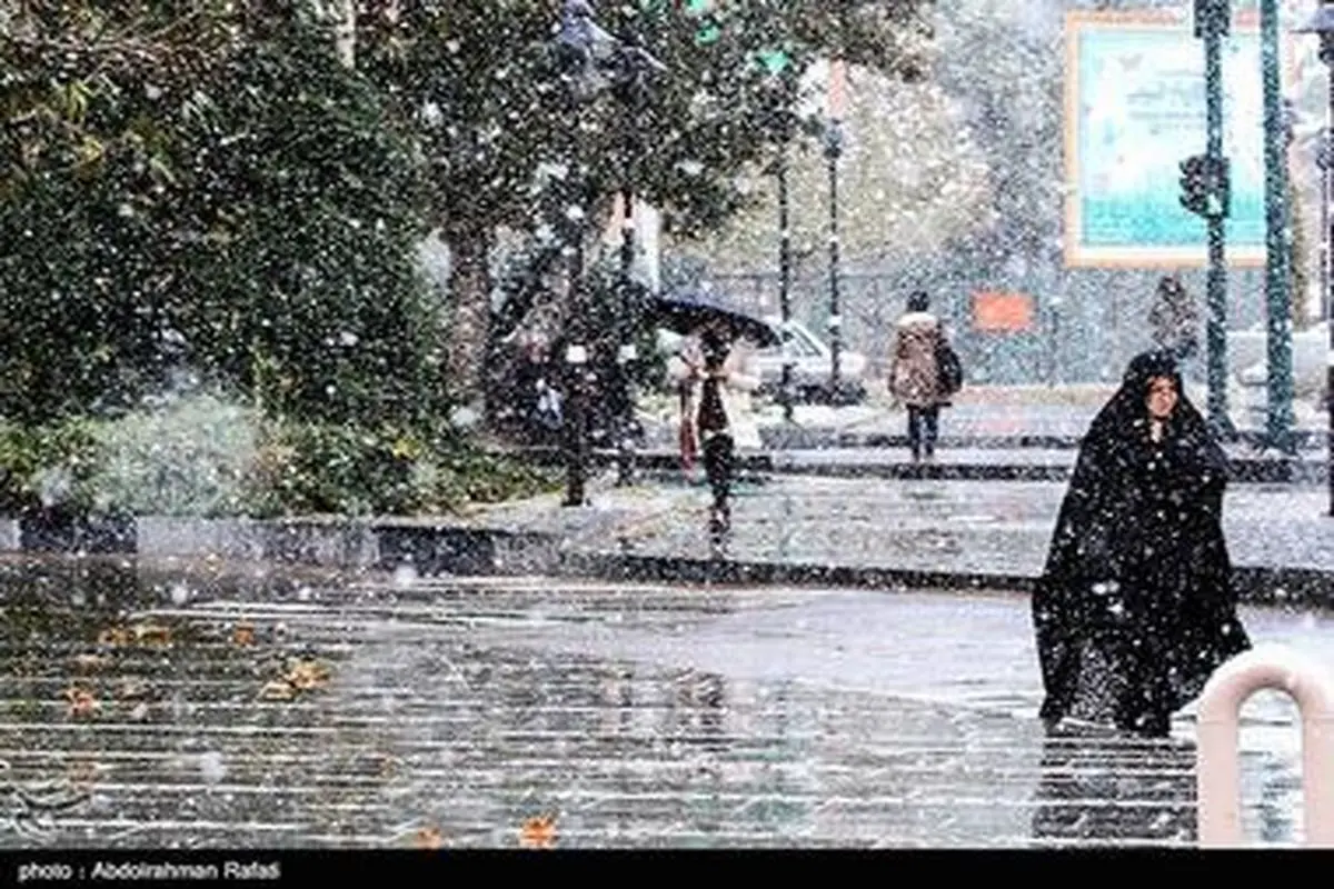 هواشناسی ایران ۹۹/۸/۲۳|تداوم بارش برف و باران در اکثر مناطق کشور