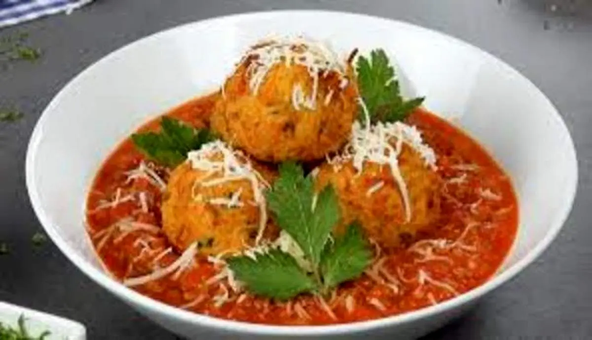 طرز تهیه کوفته اسپاگتی سوخاری + فیلم