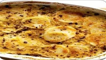 طرز تهیه کاسترول شلغم، غذایی متفاوت