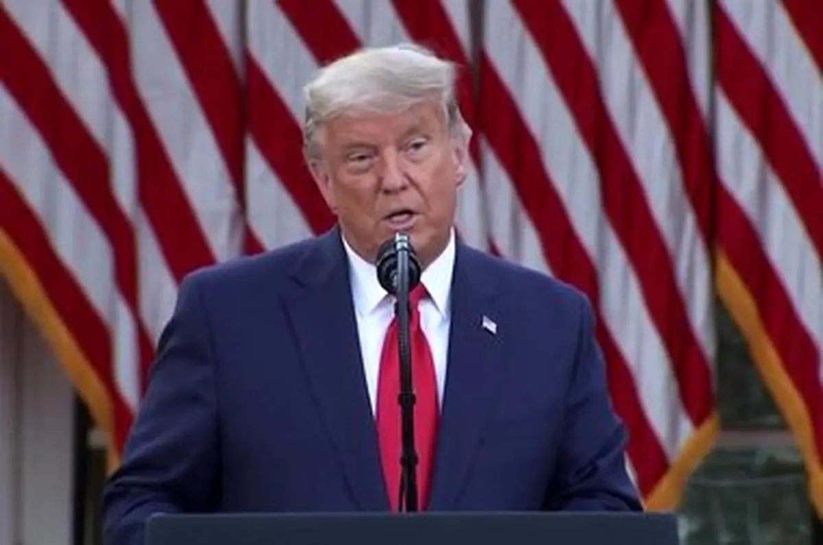 شکست در انتخابات موهای ترامپ را سفید کرد! + عکس