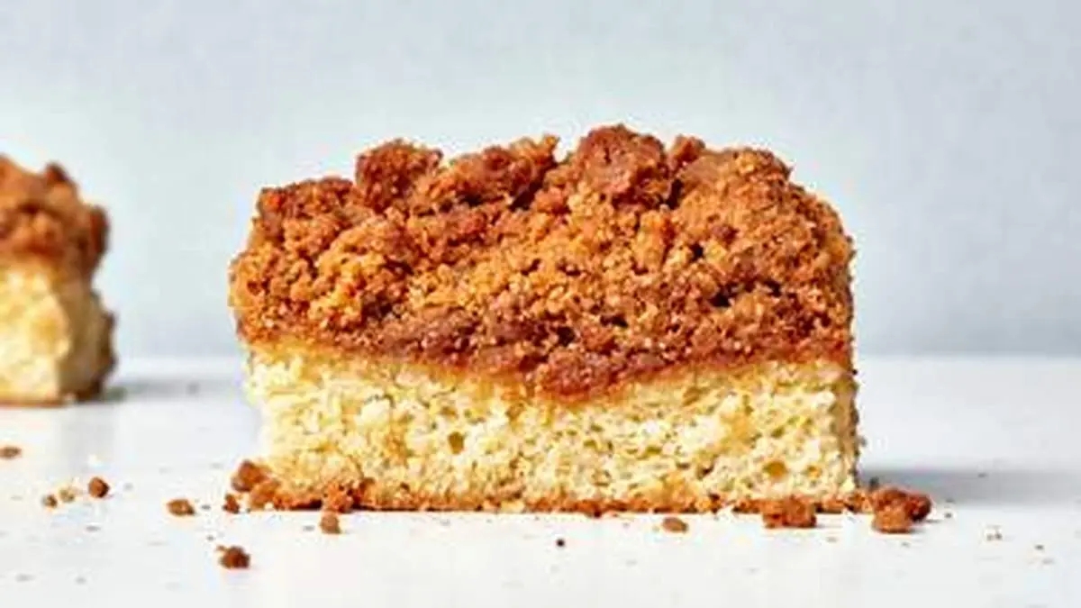 طرز تهیه کیک کرامبل سیب