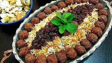 طرز تهیه رشته پلوی زعفرانی خوشمزه